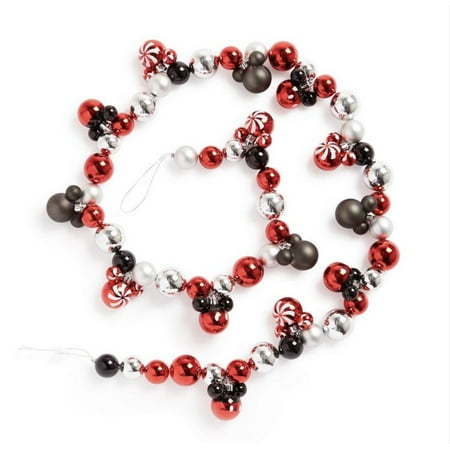 Christmas Red Disney Primark Mickey Mouse Bauble Garland
