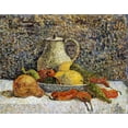 thumbnail image 2 of Gauguin, Paul 18x15 Gold Ornate Wood Framed with Double Matting Museum Art Print Titled - Still Life, 2 of 4