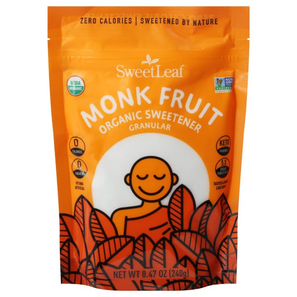 SweetLeaf Monk Fruit Granular Organic Sweetener 8.47 oz. Walmart