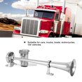 thumbnail image 3 of Trompeta de aire, bocina de aire de trompeta única de 178db 120hz Diseño fácil de usar, 3 of 10