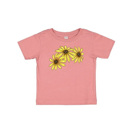 

Inktastic Black Eyed Susans Flowers Gift Baby Boy or Baby Girl T-Shirt