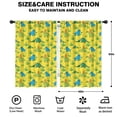 thumbnail image 2 of Blackout Kids Curtains,Yellow Dinosaurs Plants Pattern Childrens Insulated Curtains Set Of 2,Bedroom Essentials,Toddler Room Decor 42"x63", 2 of 5