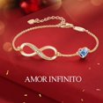 thumbnail image 4 of Pulseras para Mujer Ajustable, Brazalete Elegante Joyería, Regalos para Cumpleaños, San Valentín, Día de las Madres, 4 of 4