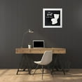 thumbnail image 3 of CAD Designs 26x26 White Modern Wood Framed Museum Art Print Titled - Best Seat in the House, 3 of 4