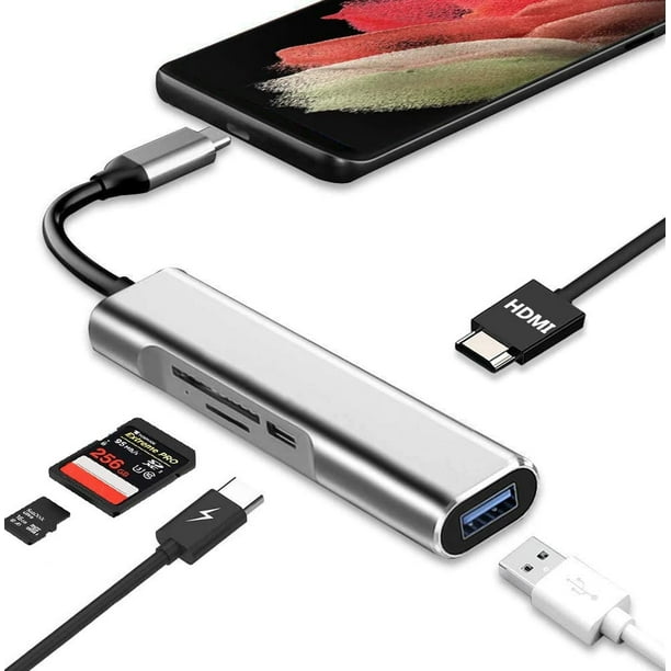 Adaptador USB C a HDMI para Samsung DeX experiencia de escr GKEAPZA GKEAPZA Walmart en linea