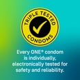 thumbnail image 5 of ONE Condoms Pleasure Plus, Pleasure Enhancing Latex Condoms, 12 Pack, 5 of 9