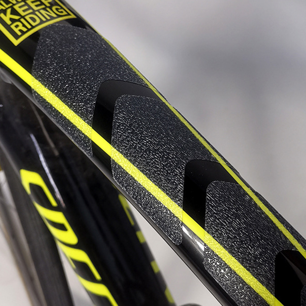 Mymisisa 3D Road Bicycle Frame Stickers Clear Removable MTB Frame Guard