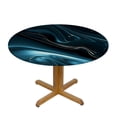 thumbnail image 3 of Acheng Round Tablecloth 100% Polyester Fiber Multiple Sizes Machine Washable 31-35, 3 of 8