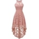 thumbnail image 1 of Vestido Dressystar Halter de encaje para cóctel, invitada a boda, mujer, 1 of 7