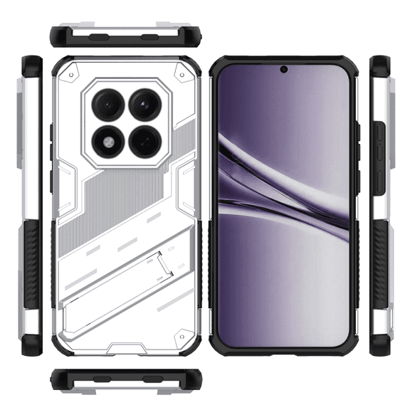 Funda GANGXUN Antigolpes para Xiaomi Redmi Note 15 Pro 5G con Soporte Invisible, Antihuellas y Protección Completa