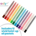 thumbnail image 2 of OOLY Twisty Stix Twistable Crayons, 12 No Mess Oil Pastel Crayons for Kids, 2 of 6