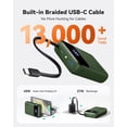 thumbnail image 4 of Power Bank INIU 20000 mAh 45 W con cable USB-C integrado, verde, 4 of 8