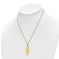 thumbnail image 3 of Leslie's 925 Sterling Silver Yellow Rhodium Polished Crystal With 1 in ext Necklac; for Adults and Teens; for Women and Men, 3 of 4
