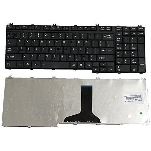 New US Layout Black Laptop Keyboard For Toshiba Satellite Pro S500