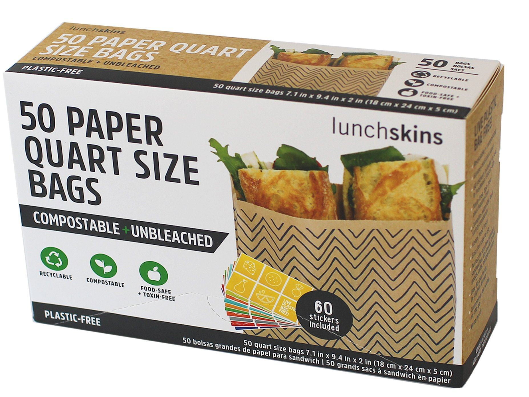 compost brown paper bolsas