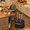 Black Purple-Large, variant on Black Large 17.3 Inch Rolling Laptop Bag Briefcase for Business Travel Commute