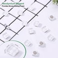 thumbnail image 2 of 24Pcs Fridge Magnets，Cute Glass Decorative Magnets ，Refrigerator Magnets,Whiteboard Magnets, Strong Holding Power,White, 2 of 6