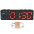 thumbnail image 1 of Temporizador de gimnasio, temporizador de intervalos de entrenamiento portátil, reloj de Fitness, pantalla Digital grande con imán potente incorporado, 1 of 8
