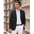 thumbnail image 2 of COOFANDY Mens Lightweight Dress Blazer Modern Regular Fitted Daily Sport Coats, 2 of 4