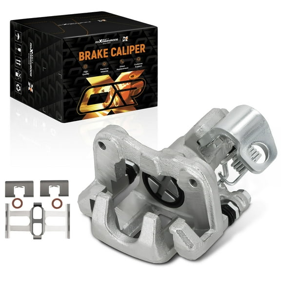 Maxpeedingrods 19B3298 Rear Right Disc Brake Caliper Assembly with Bracket Driver for Acura CSX 2006-2011, ILX All 2013-2018, for Honda Civic 2.0L 1.8L 2006-2008#43019SNAA10, SLB20231