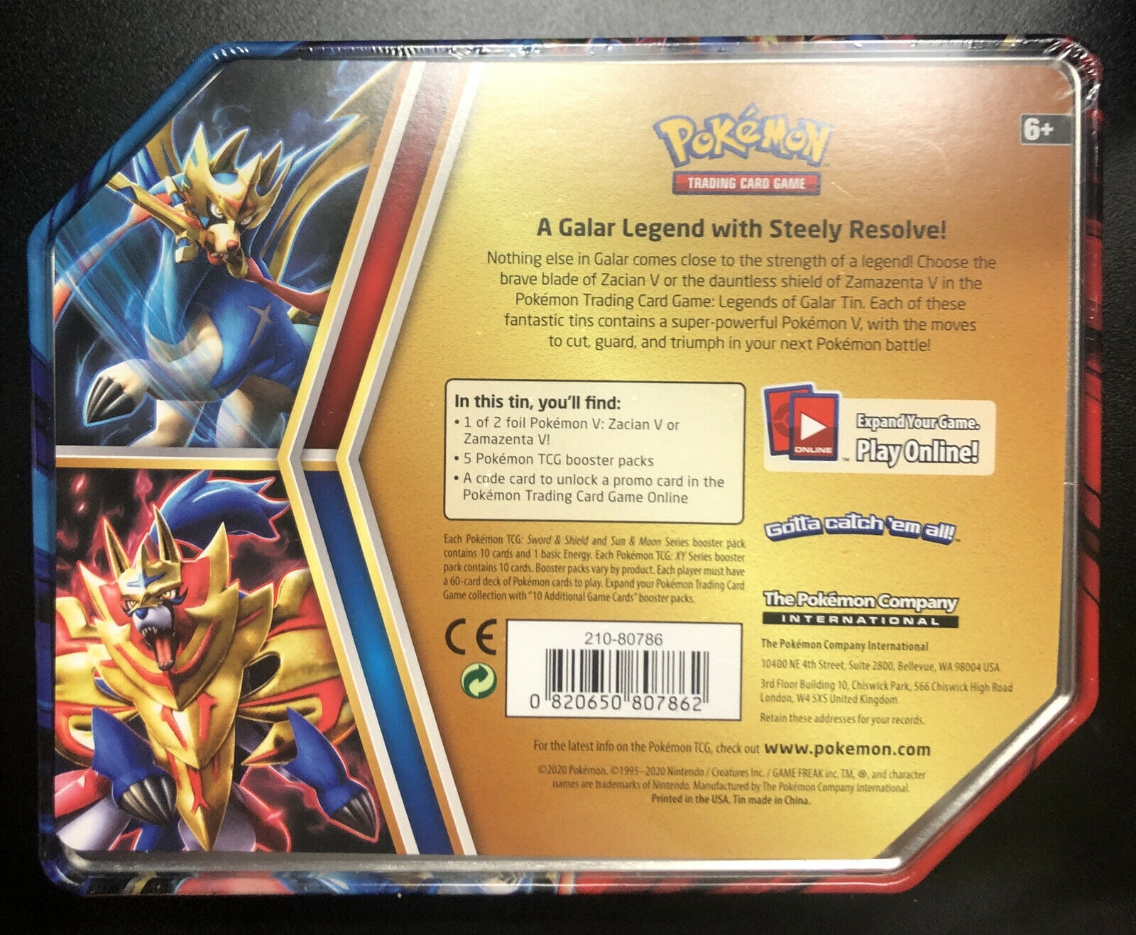 Pokémon Legends of Galar Trading Card Game 210-80710 for sale online 