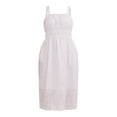 thumbnail image 4 of Time and Tru Women's Midi Eyelet Dress, Sizes XS-XXXL, 4 of 4