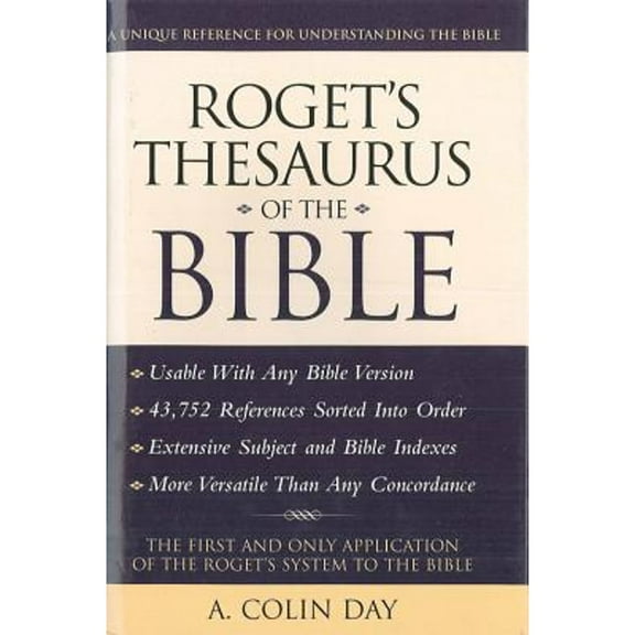 Pre-Owned Roget's Thesaurus of the Bible (Hardcover) 0785817085 9780785817086