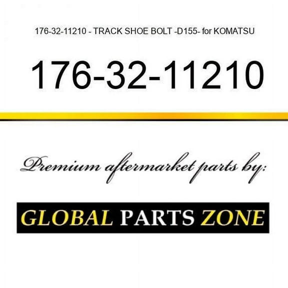 176-32-11210 - TRACK SHOE BOLT -D155- for KOMATSU