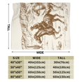 thumbnail image 3 of Kll Fleece Blanket Plush Throw Blanket Western Desert Cowboys1,Soft Fuzzy Cozy Flannel Blanket For Couch Sofa Bed.(80"X60"), 3 of 9