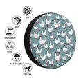 thumbnail image 5 of Rv Spare Tire Cover 14 inch - Farm Birds Tire Covers for Trailers, Adjustable Camper Spare Tire Cover, 5 of 7