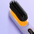 thumbnail image 4 of Fiudx Cepillo para El Cabello, Peine con Revestimiento Cerámico de Calentamiento Rápido, Cepillo Alisador con Temperatura Ajustable, Diseño Ideal para Viajes, Peinado En Cualquier Lugar, Perfecto par, 4 of 7