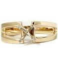 thumbnail image 3 of Pompeii Contemporary Solitaire Engagement 14K Gold Ring Setting (,), 3 of 3