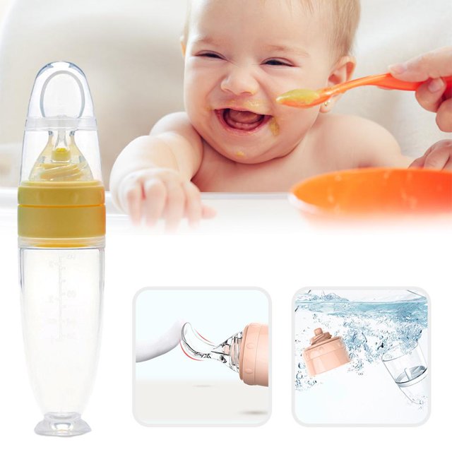 Cuchara De Silicona Para Alimentación De Bebés Noticed BA001408-03