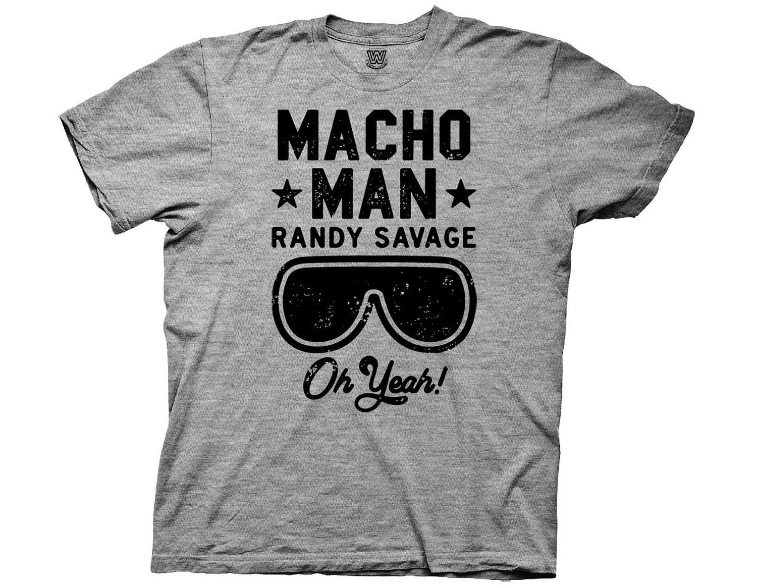 Macho Man Randy Savage OOOOOH YEEEAH Flexing Adult T Shirt WWE Wrestling
