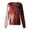 Red, variant on LHVUOA Halloween Scrub Jacket for Women Funny Halloween Printed Working Jackets Nursing Uniform Shirts with Pockets