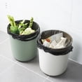 thumbnail image 3 of Wosthever Cubo de basura de gran capacidad, soporte de almacenamiento para cocina, sala de estar, baño, cubo de basura sin tapa, suministros Almacenamiento y organización del hogar Verde Pequeña, 3 of 6