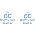 thumbnail image 3 of CafePress - 60Th Birthday Excuse Mug - 11 oz Ceramic Mug - Novelty Coffee Tea Cup, 3 of 6