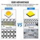 thumbnail image 4 of 2pcs Car Led 60w Off- Vehicle Roof Search Auxiliary 12-80v Bar, 4 of 5