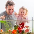 thumbnail image 3 of Fish Tank Decorative Fake Leaf Pad Lightweight Betta Fish Leaf Pad Betta Fish Resting Leaf Pad, 3 of 9