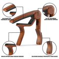 thumbnail image 2 of Guitar Capo Tuner Fit For Ukulele Violin Electric Bass Acoustic Guitar With Picks And Pick Holder G, 2 of 5