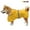 Yellow, variant on KOOGAL Hooded Dog Raincoat Apparel Poncho Waterproof Dog Clothes Pet Jacket,Dog Raincoats Winter Jacket for Small to Medium Dogs.