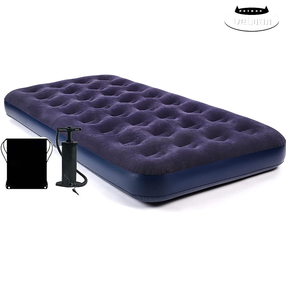 Queen Camping Air Mattress,Raised Inflatable Air Bed