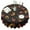 Black Halloween Pumpkin, variant on Black Halloween Spider Webs Round Tablecloth 60"x60",Wrinkle Wipeable Table Cloth for Kitchen Dining Room Picnic Patio Party