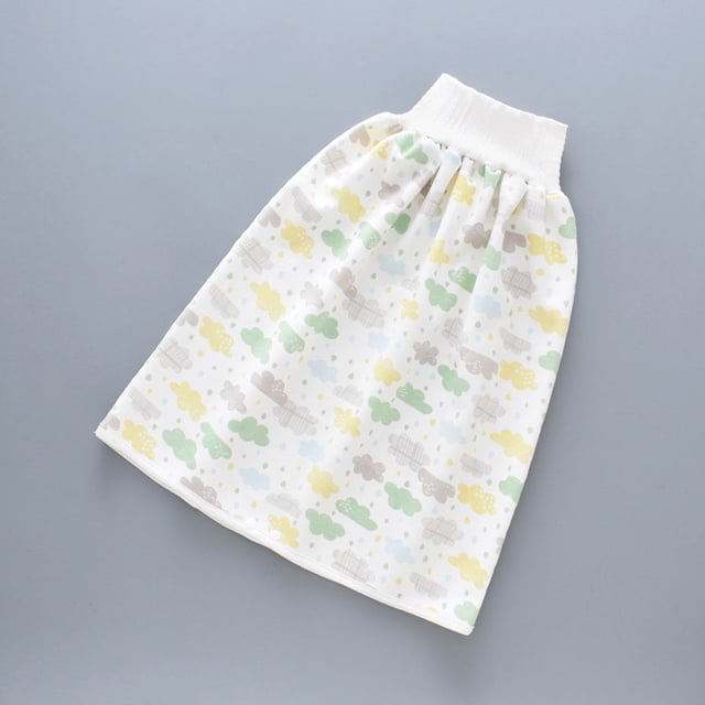 DPTALR Couche Lavable Naturelle pour Bébé Jupe de Couche en Coton 3-Nourrisson
