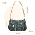 thumbnail image 3 of FORMRS Womens Shoulder Bag with Chain Strap Clutch Purse Cute Tote Handbag, Floral Forest Scene, 3 of 7