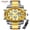 Gold+Silver, variant on SKMEI Mens Wrist Watch Waterproof Military Analog Digital Watches with LED Multi Time Chronograph, Stainless Steel Business Watches for Men