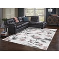 thumbnail image 2 of Lbaiet DN509P57 5 x 7 ft. Danby Luna Floral Rug, Pink, 2 of 2