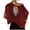 Burgundy, variant on Tao Womens Gym Yoga Tops Backless Casual Fashion Open Back Athletic Shirts Solid Color Running Crop Workout Tee Tops YellowL