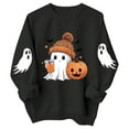 thumbnail image 4 of Halloween Sweatshirt For Boys Girls, Cute Crewneck Kids Tops Long Sleeve Festival Preppy Pullover Sweater, 4 of 5