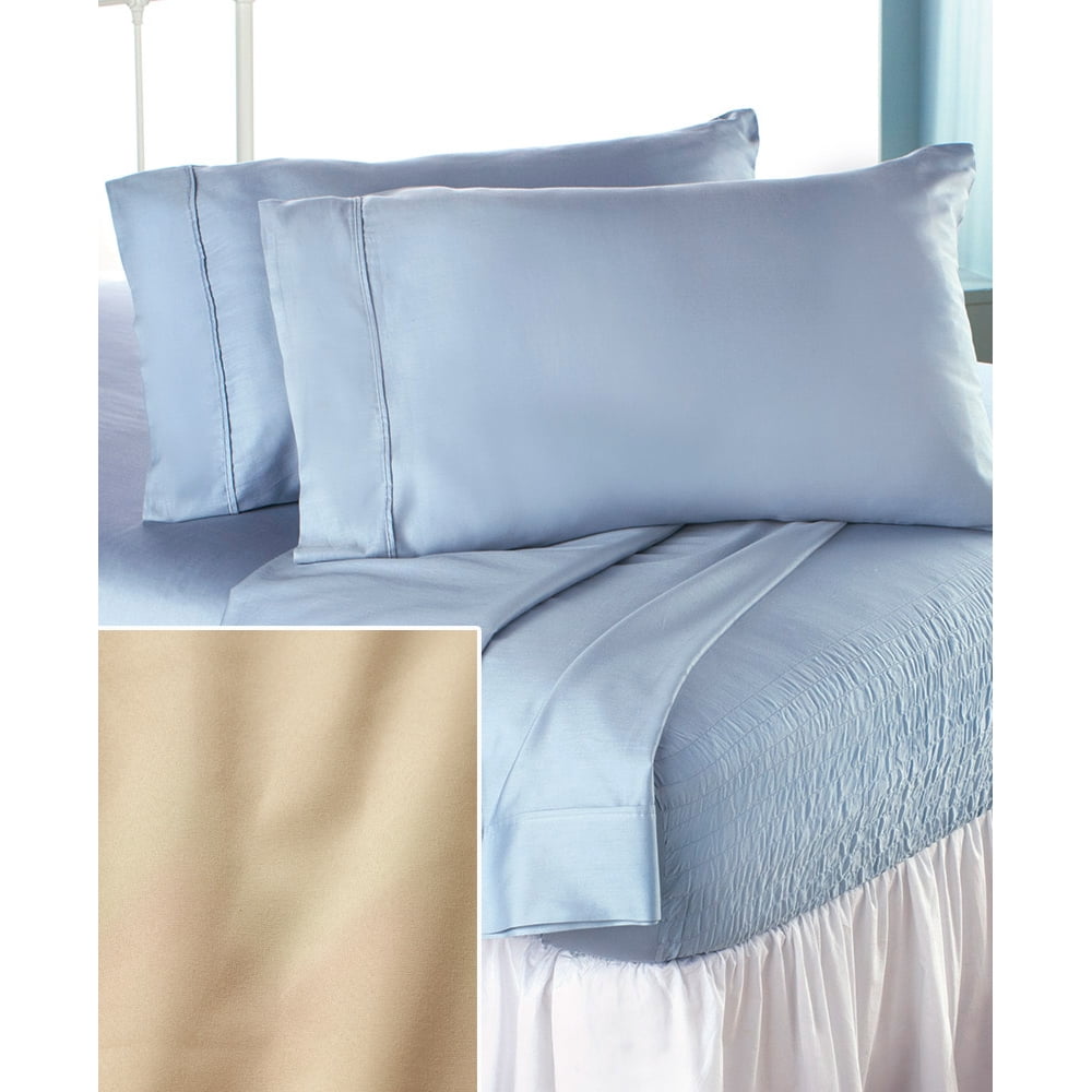 Cooling DuPont Bed Tite Sheet Sets Choice of Fawn, Light Blue, or Sage